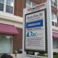 Fond du Lac City Center apartment Sign