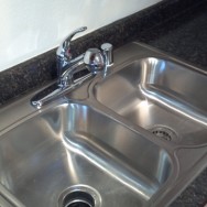 Horicon Washington Manor Apartments kitchen sink
